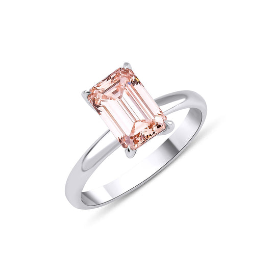 Fancy Pink Diamond Ring